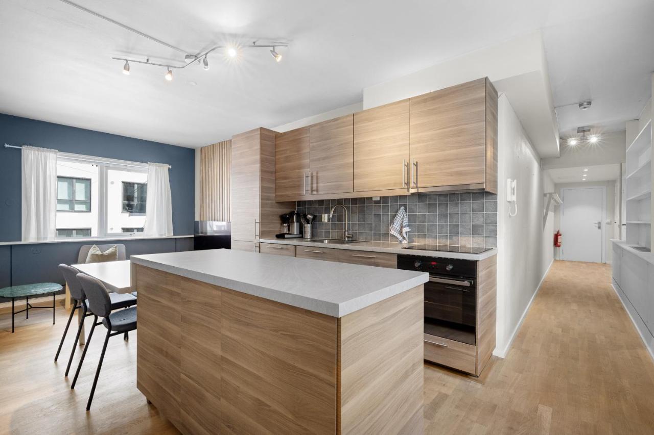 Ferienwohnung Modern - Work Friendly - Quiet Area Bergen Exterior foto